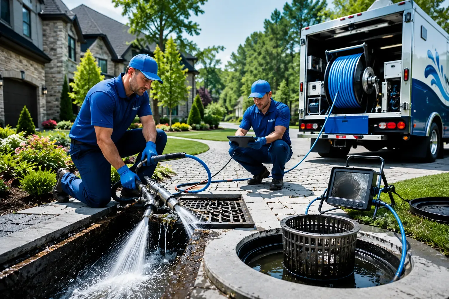 Local outdoor drain cleaning professionals in Auburn, ME